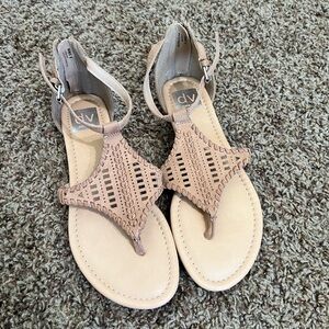 Woven Flat Sandals